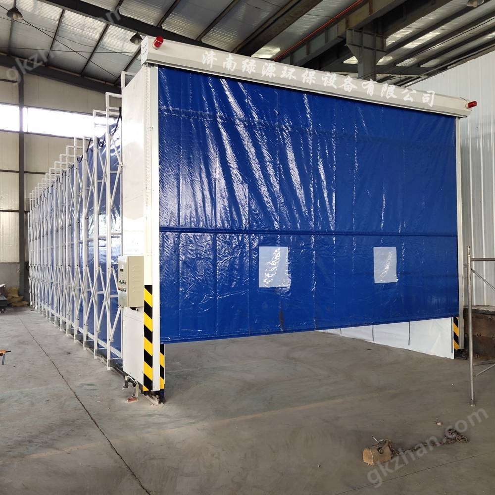 移动伸缩式喷漆房制造商