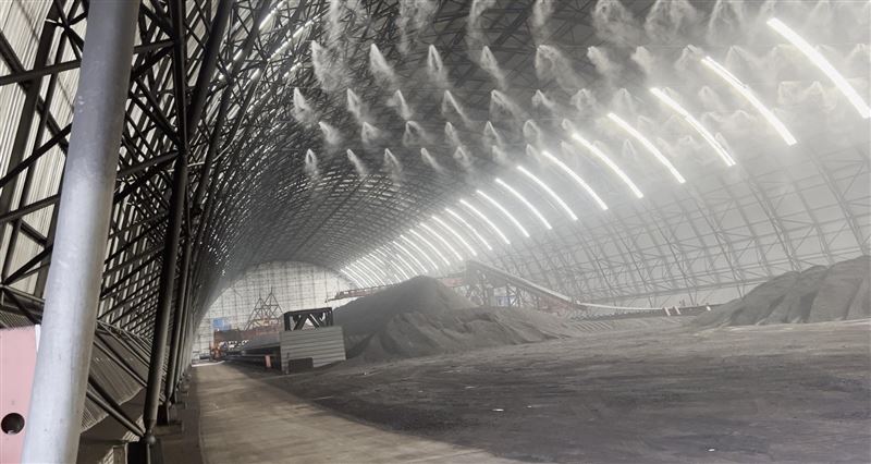 高压喷雾降尘系统应用案例