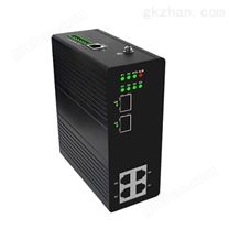 2光4電管理型工業(yè)交換機(jī) 支持定制開發(fā)