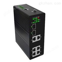 2光6電干兆管理型工業(yè)交換機(jī)