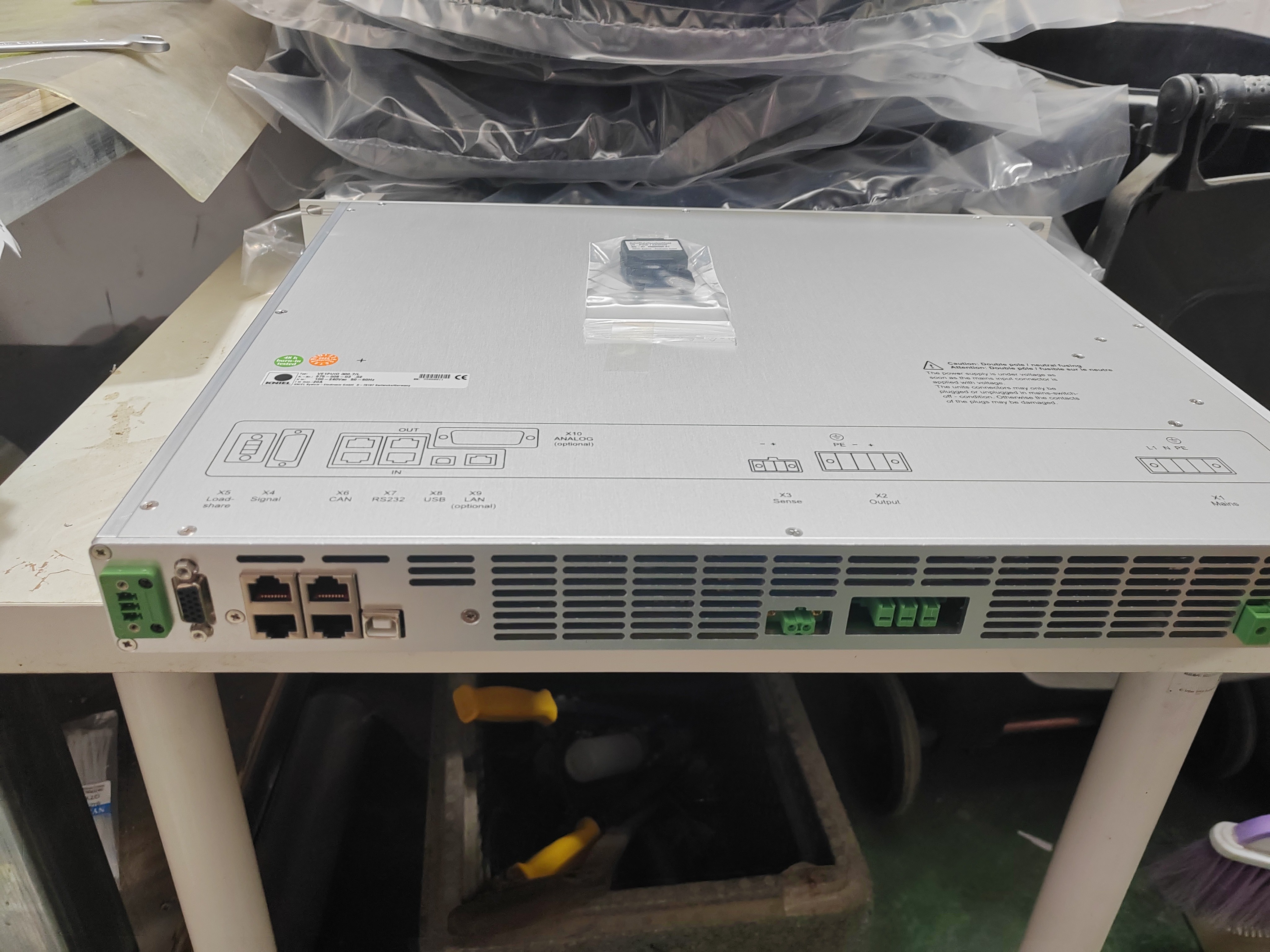 德国Kniel DSP控制电源虚拟检测线功能:无物理布线的静态电压降补偿方案