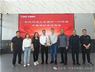 山东铸协有色及压铸分会考察团到访中模精机参观指导